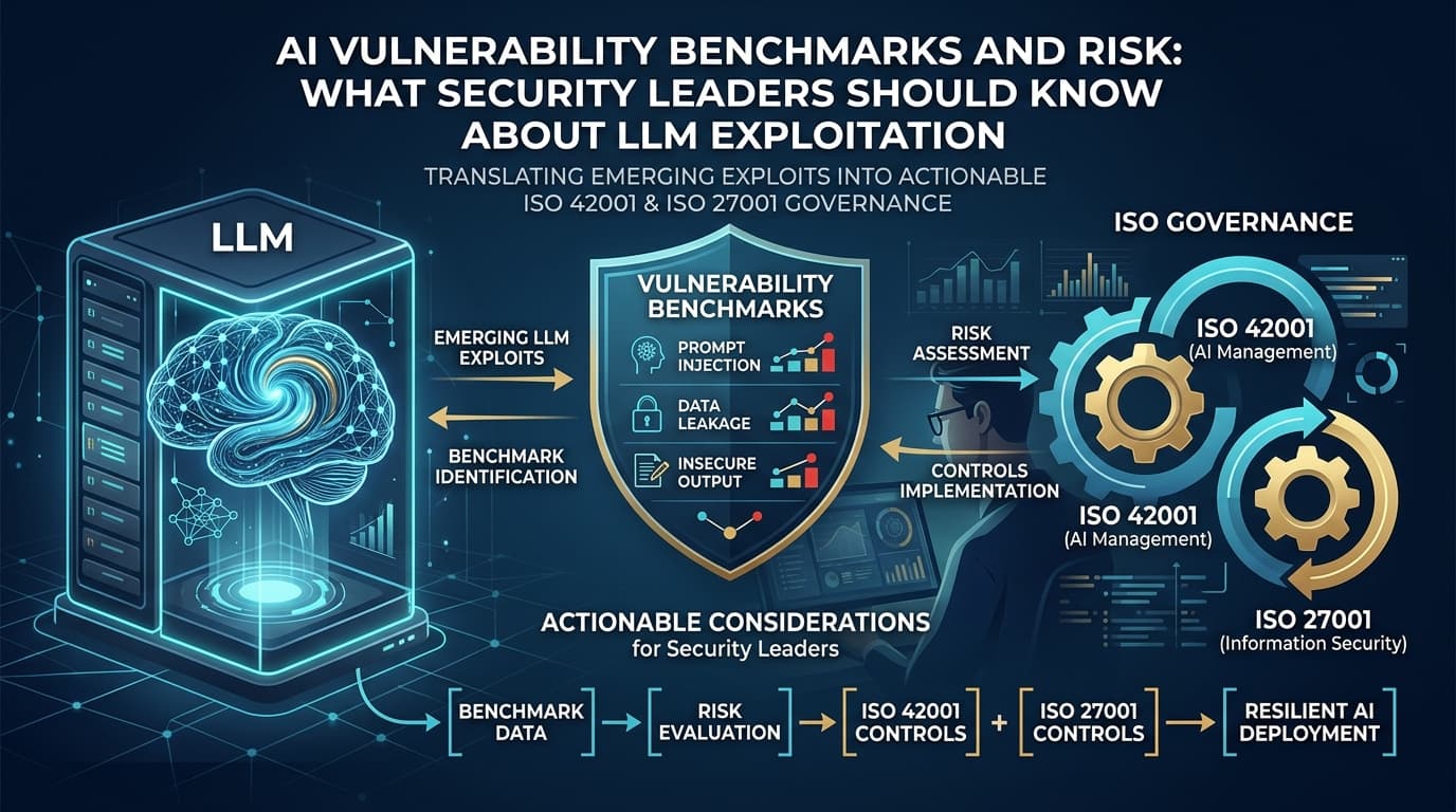 AI Vulnerability Benchmarks and Risk: What Security Leaders Should Know About LLM Exploitation