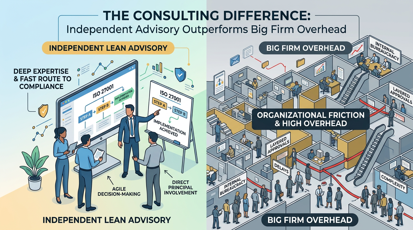 The Consulting Difference: Why Independent Advisory Outperforms Big Firm Overhead